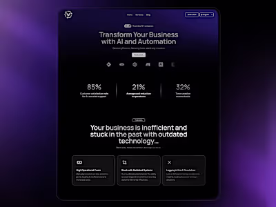 Vepando AI - Agency Website ✨