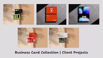 Business Card Collection | Client Projects