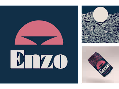 Cultural Brand Identity Design for Enzo