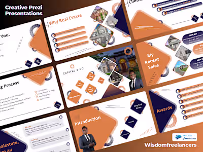 Engaging 37-Slide Prezi Presentation Design