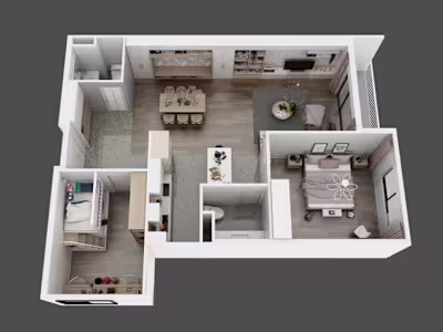 I will create architectural 2d floor plan, 3d floor plan