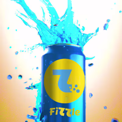 Logo design for a healthy soda brand | Fizzle
