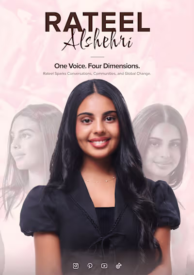 Media Kit Design for Gen Alpha Influencer