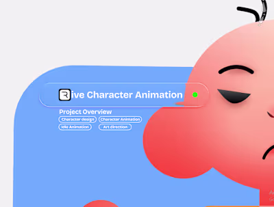 Character Idle Animation in Rive