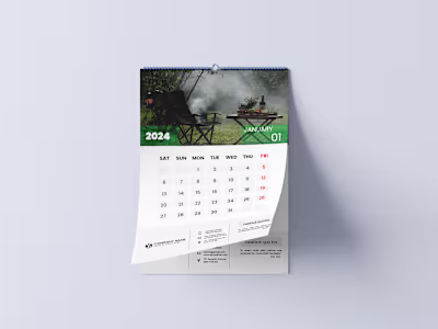 Timeless: A Minimalist Calendar Design