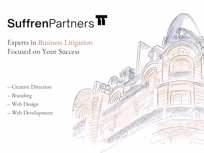 Branding & Web Design for Suffren Partners