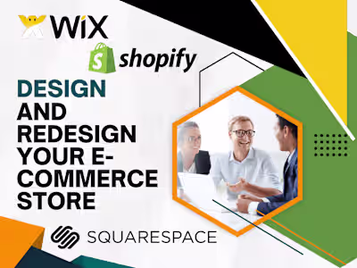 Design and Redesign your E-Commerce Store