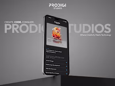 Prodigi Studios: Mobile App Development