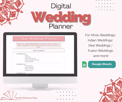 Digital Wedding Planner - Simple Wedding Planner for Budget, Gu…