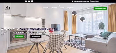 Created a Website for my client