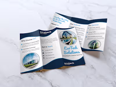 Tri-Fold Brochure Design