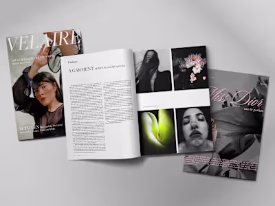 VELAIRE | Magazine Design