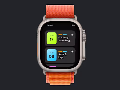 Dune - Smartwatch UI