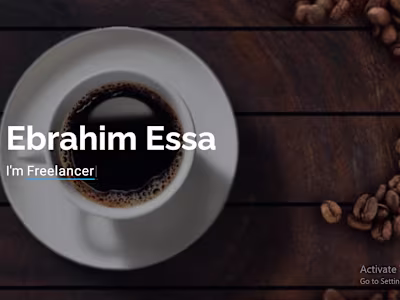 Ebrahim’s Portfolio