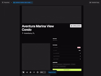 WIP - Realora I'm creating and setting up the CMS collection...