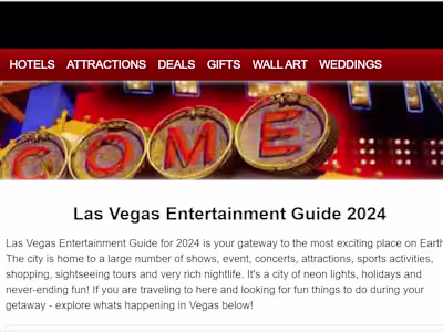 Las Vegas Entertainment Guide