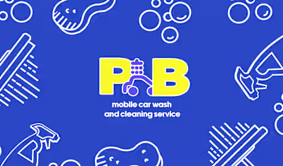 P&B Carwash Branding