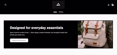 Apex Shopify Custom Theme Development