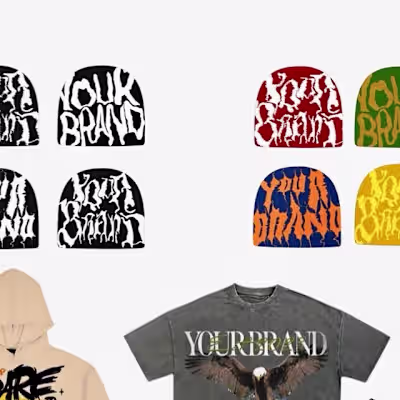 ArtBySpazz LLC on Instagram: “Beanie & Tshirt Designs available…