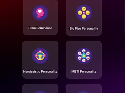 Personality Test App