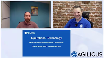 Agilicus Podcast - Securing Wastewater - YouTube