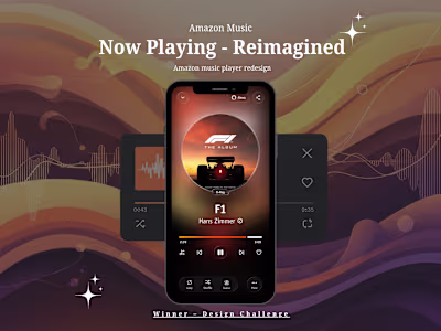 Amazon Music Now Playing - Reimagined (Winner✨)