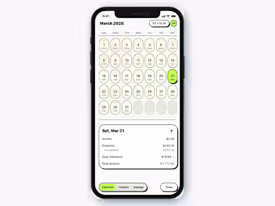 Spency — Cash Flow Forecasting App