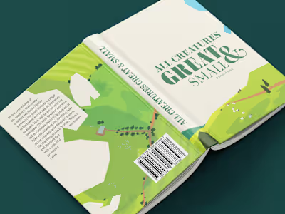 Book cover illustration for one of my favorite books growing...