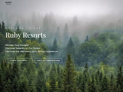 Hotel reservation web application