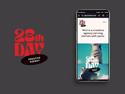 28th Day Creative - Custom Webflow development