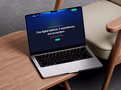 Landing Page Design - Multi-Product Digital Ecosystem