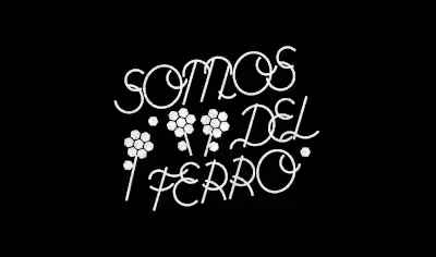 Somos del Ferro (lettering)