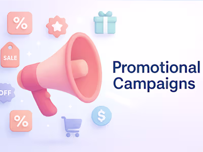Promotional Campaign Management I create and manage effectiv...