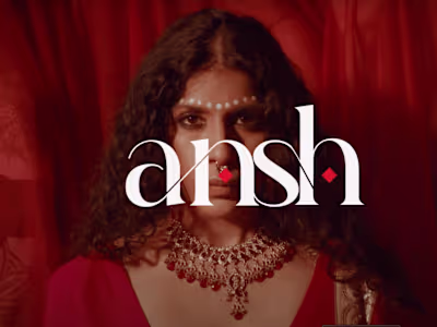 Advertisement for 'ANSH' 