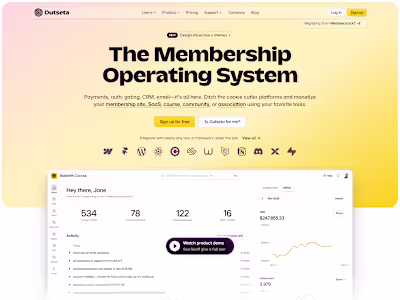 When I first discovered Outseta,