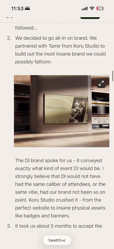 Its an absolute honor when you get to work with clients who ...