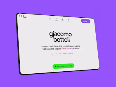 Online portfolio