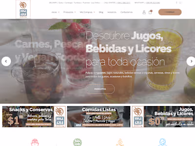Bodegas Aguilar - Ecommerce website