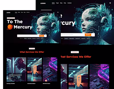 Agency Website Design on Behance