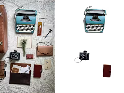 You will get Background Remove, Clipping path, Transparent/White