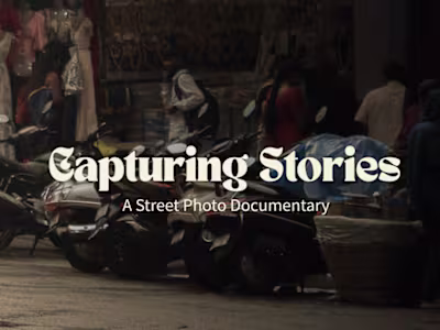 Capturing Stories: Street Photography in Bangalore
