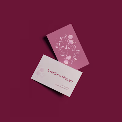 Jennifer's Heaven Card :: Behance