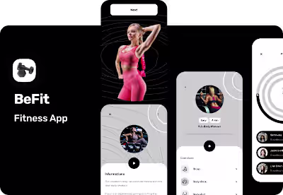 Fitness App Design