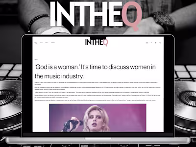 Article for 'In the Q' Magazine.