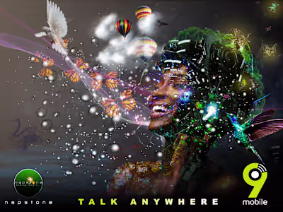 'Talk Anywhere' 9Mobile Ad