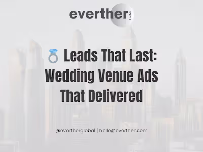 Google Ads – Wedding Venue Ads( Australia Lead Boost)