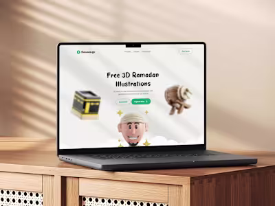 Ramadango — Freebies Library for 3D Illustrations