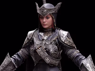 Lyra Armor and Sword for Unreal Engine
