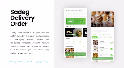 Delivery Order Application