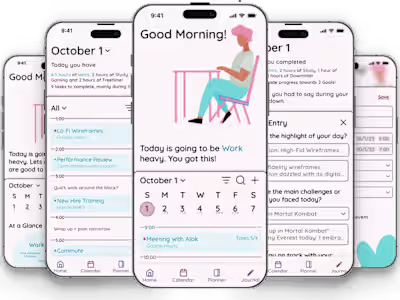 Monia: Productivity Application